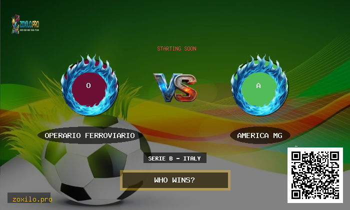 Operario Ferroviario vs America MG Stats, Odds & Winning Tips