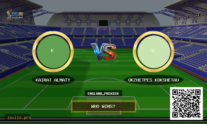 england_premier: Kairat Almaty vs Okzhetpes Kokshetau Prediction
