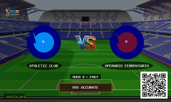 Serie B - Italy: Athletic Club vs Operario Ferroviario Prediction