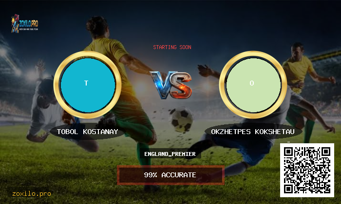 england_premier: Tobol Kostanay vs Okzhetpes Kokshetau Prediction