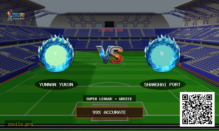 Yunnan Yukun vs Shanghai Port Stats, Odds & Winning Tips