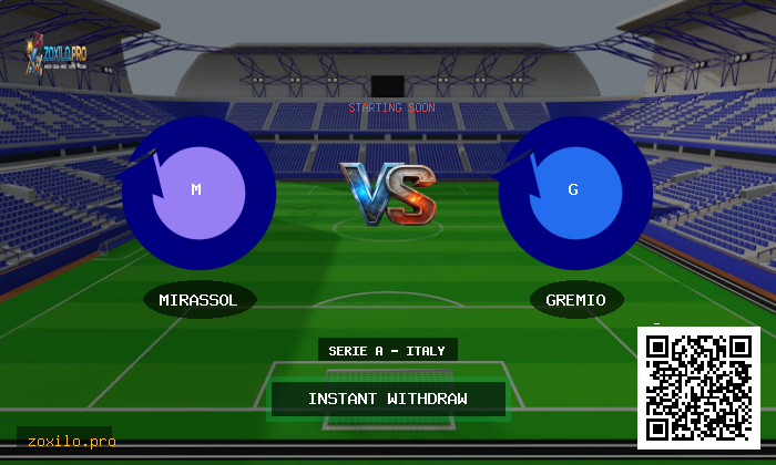 Serie A - Italy: Mirassol vs Gremio Prediction