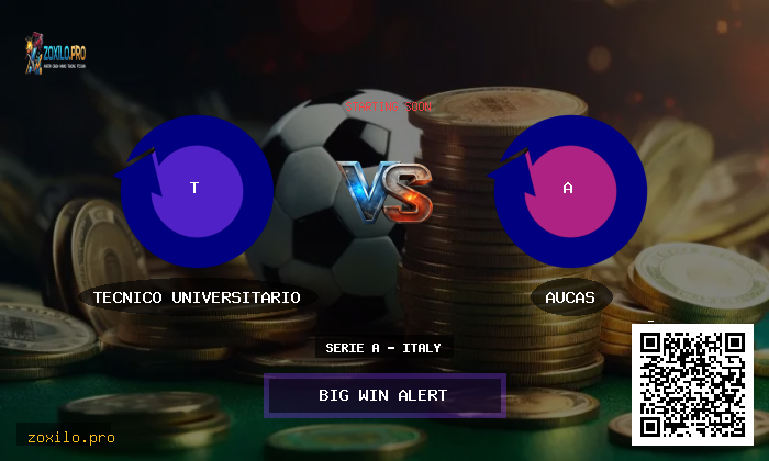 Serie A - Italy: Tecnico Universitario vs Aucas Prediction