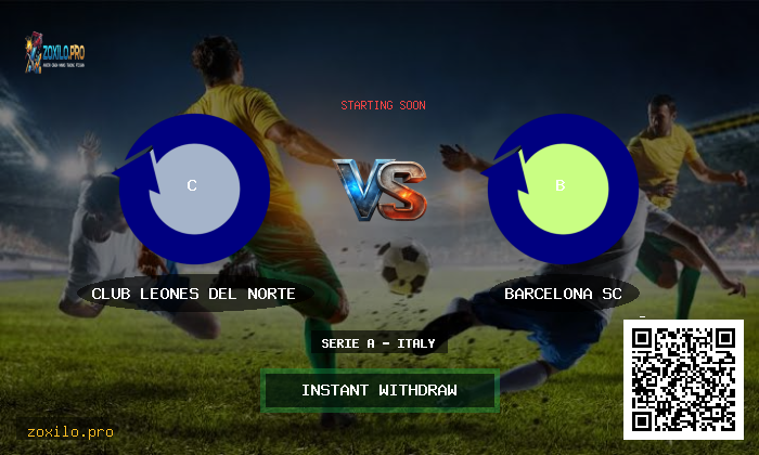 Serie A - Italy: Club Leones Del Norte vs Barcelona SC Prediction